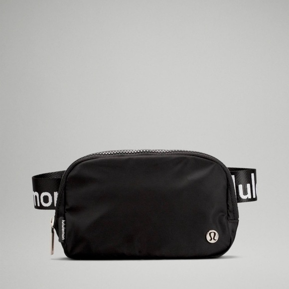 lululemon athletica Handbags - Brand New Lululemon Everywhere Belt Bag in black/white SOLD OUT COLOR/ RARE